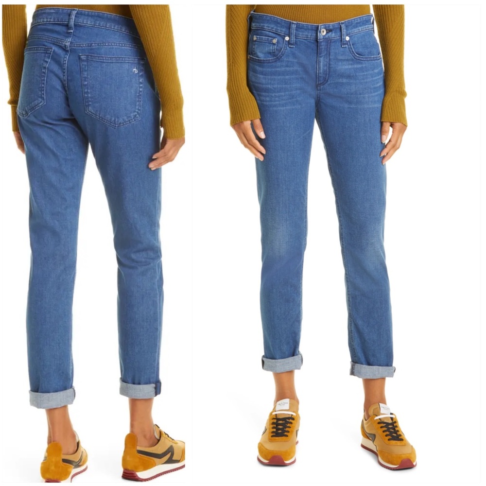 NWT Rag & Bone Dre Low Rise Slim Boyfriend Jeans